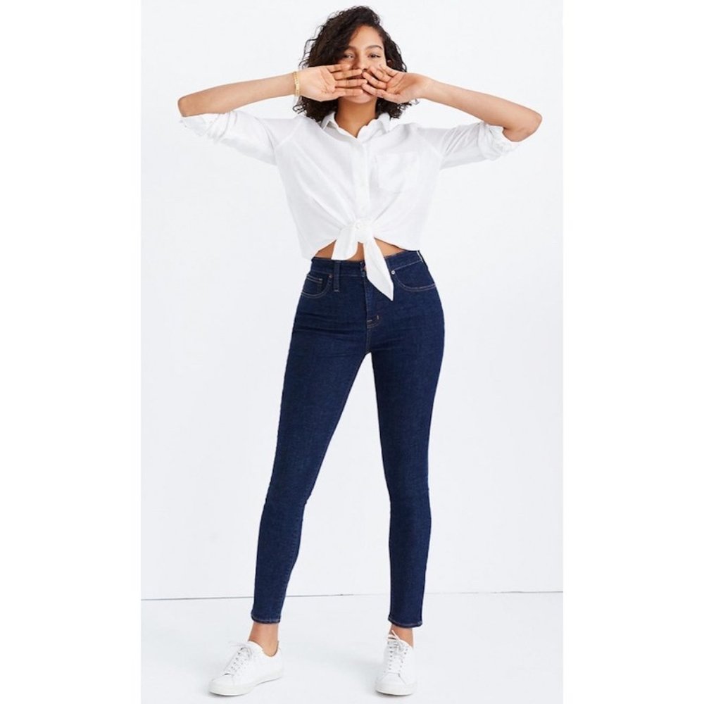 Madewell Curvy High-Rise Skinny Jeans